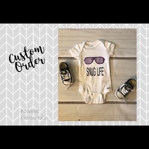 Custom Onesies.